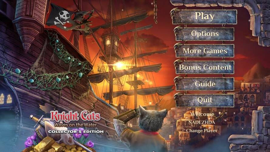 Скачать Knight Cats: Waves on the Water